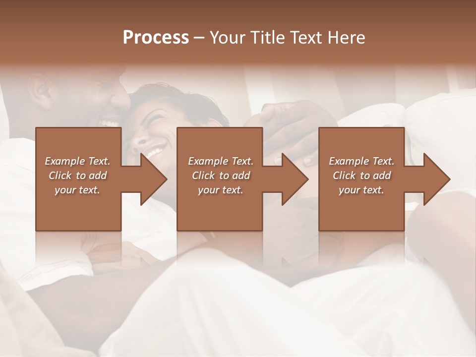 Wife Date Short Hair PowerPoint Template