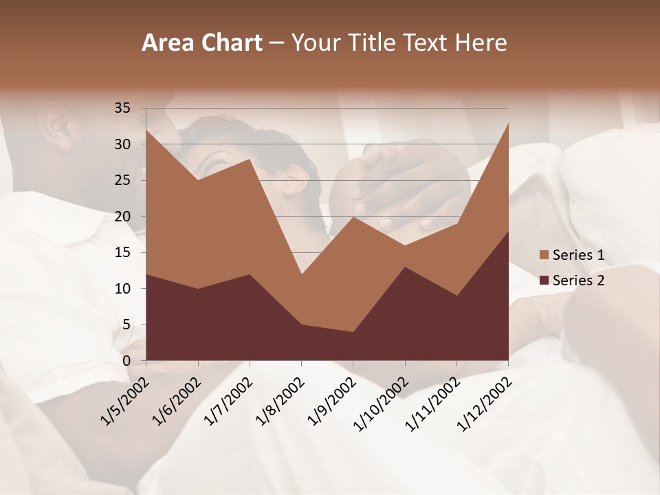 Wife Date Short Hair PowerPoint Template