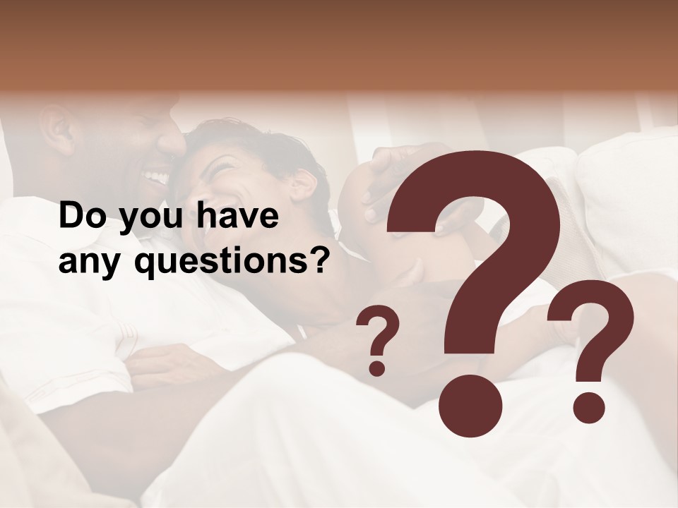 Wife Date Short Hair PowerPoint Template