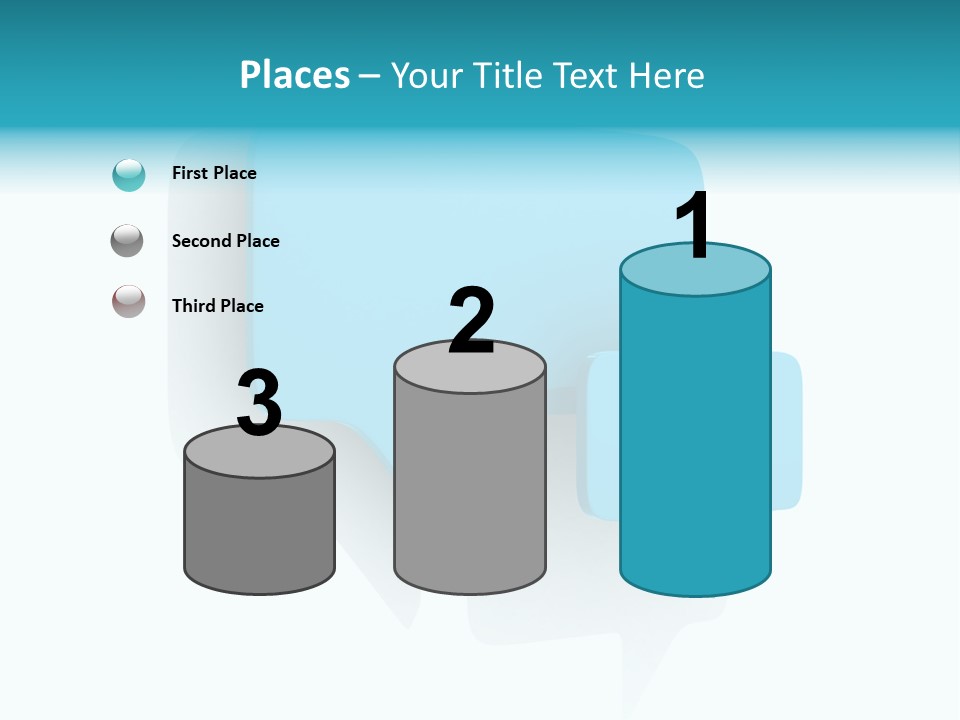 Shiny Balloon Communicate PowerPoint Template