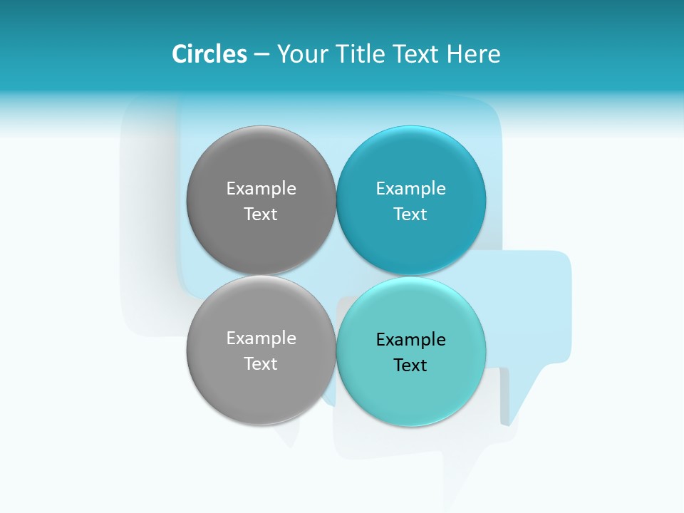 Shiny Balloon Communicate PowerPoint Template