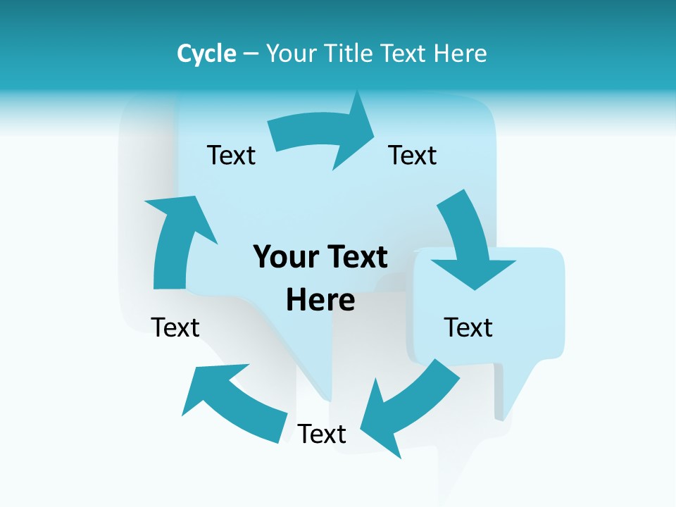 Shiny Balloon Communicate PowerPoint Template