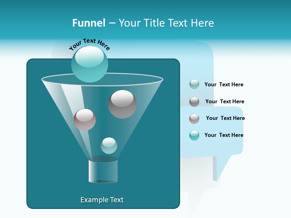 Shiny Balloon Communicate PowerPoint Template