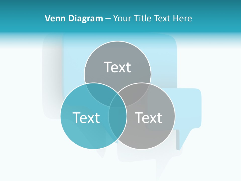 Shiny Balloon Communicate PowerPoint Template