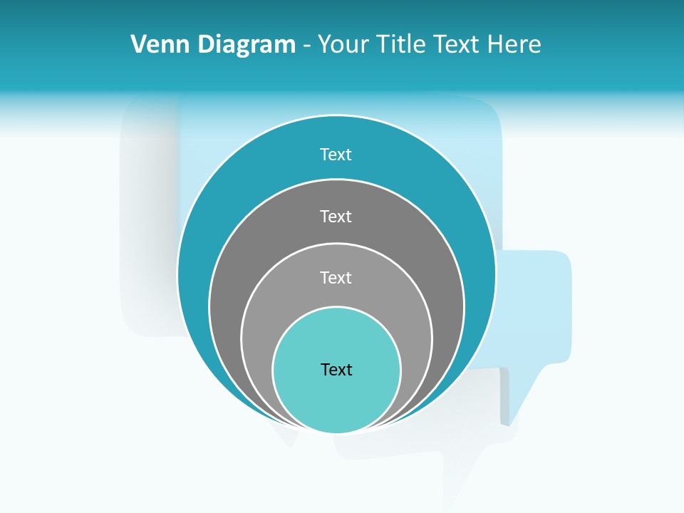 Shiny Balloon Communicate PowerPoint Template