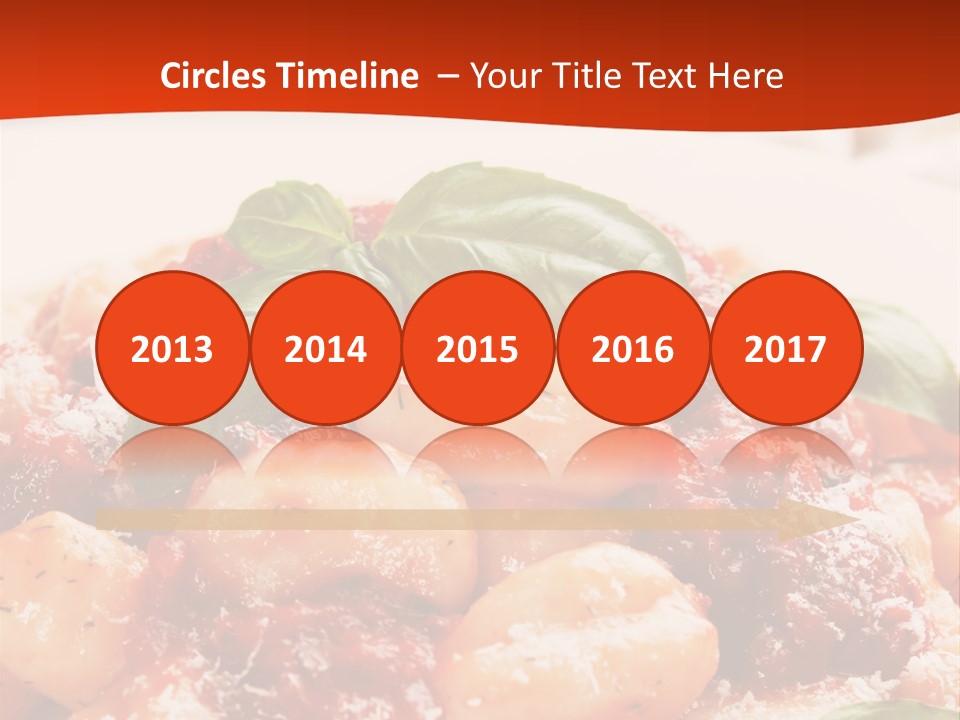 Italian Food Photograph Basilico PowerPoint Template