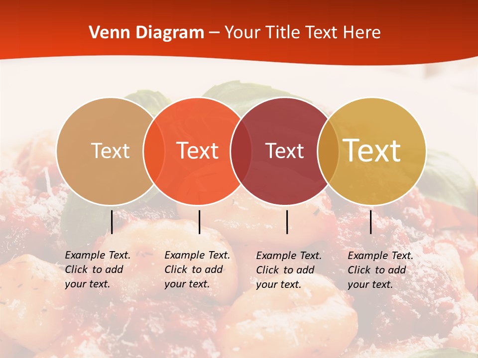 Italian Food Photograph Basilico PowerPoint Template