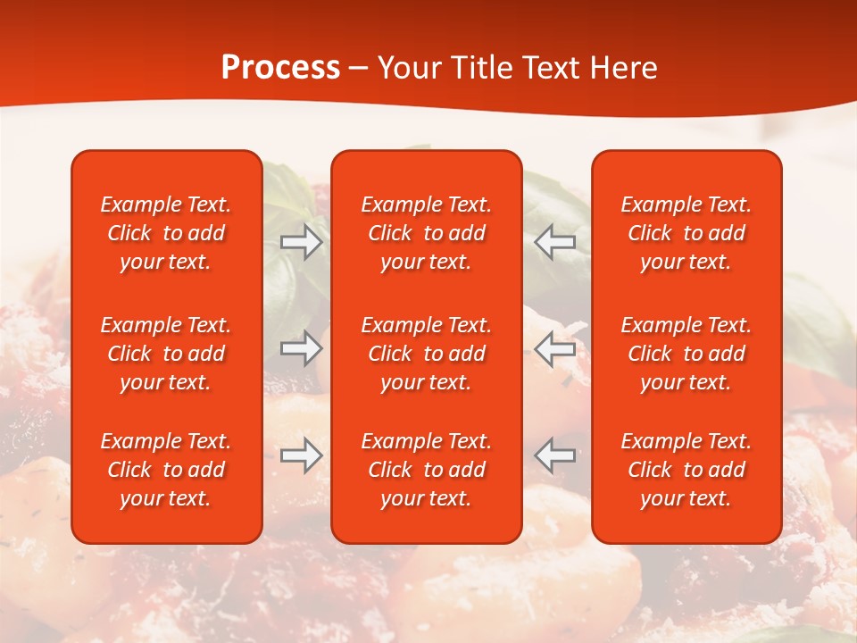 Italian Food Photograph Basilico PowerPoint Template