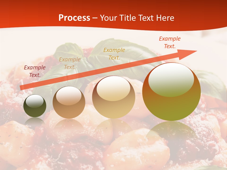 Italian Food Photograph Basilico PowerPoint Template