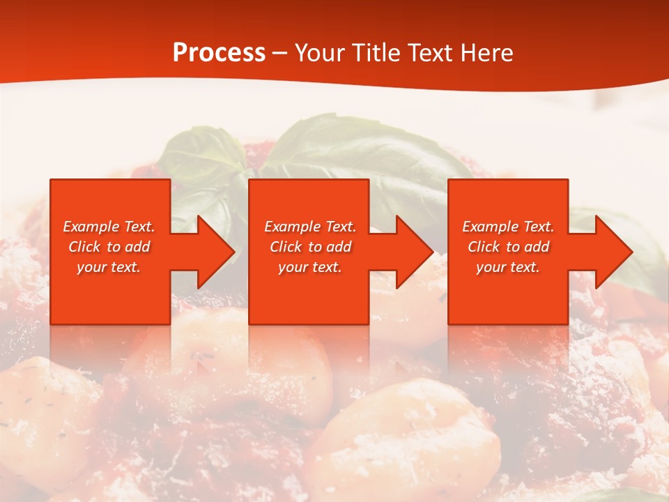 Italian Food Photograph Basilico PowerPoint Template