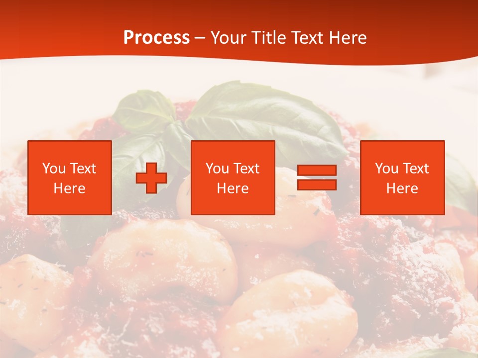 Italian Food Photograph Basilico PowerPoint Template