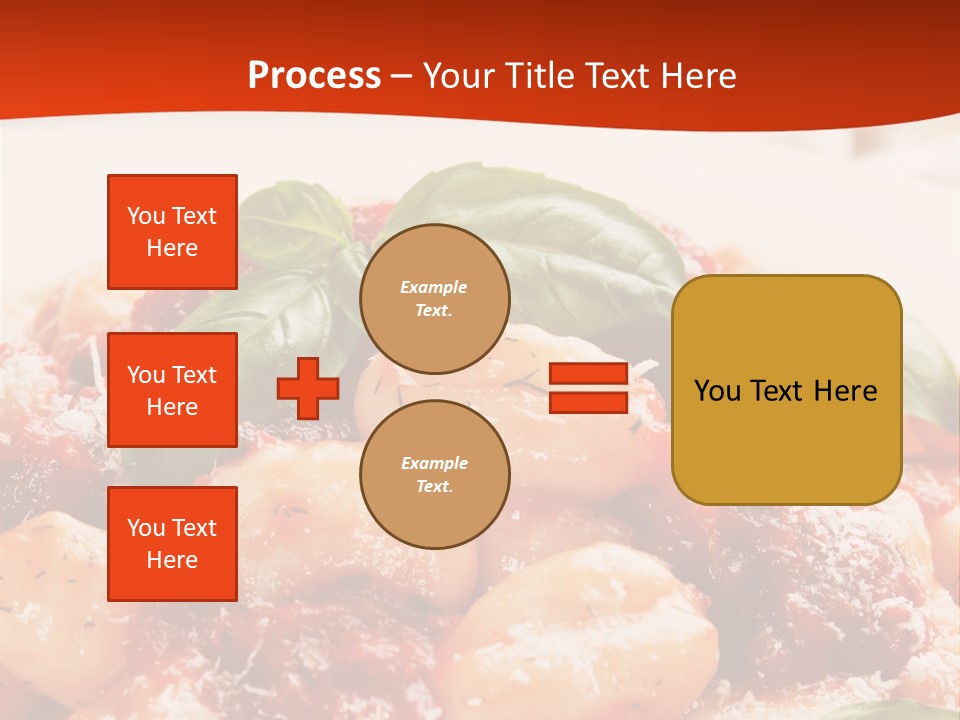 Italian Food Photograph Basilico PowerPoint Template