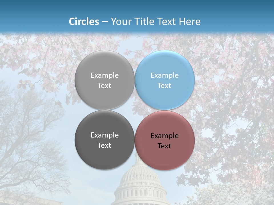 Memorial Downtown Politicians PowerPoint Template