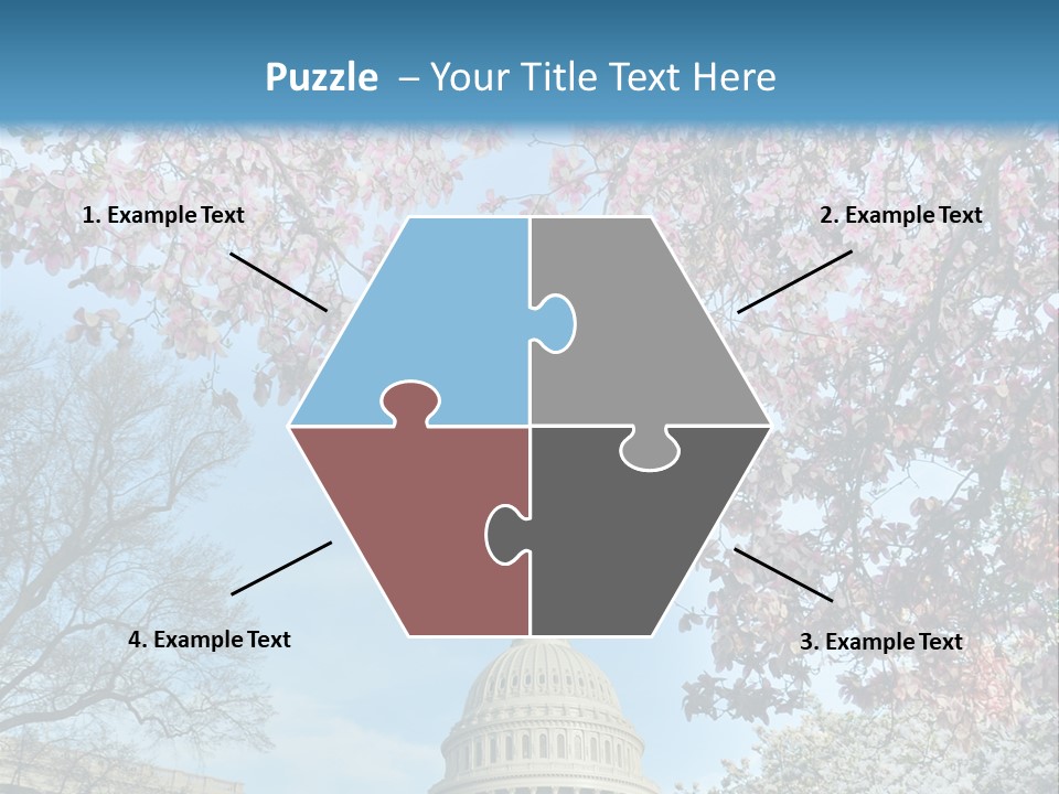 Memorial Downtown Politicians PowerPoint Template