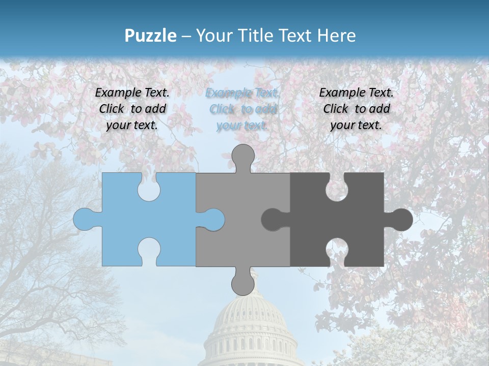 Memorial Downtown Politicians PowerPoint Template