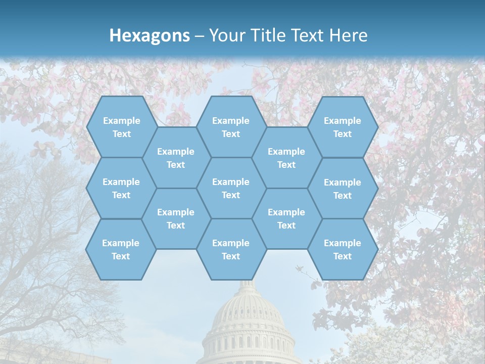 Memorial Downtown Politicians PowerPoint Template