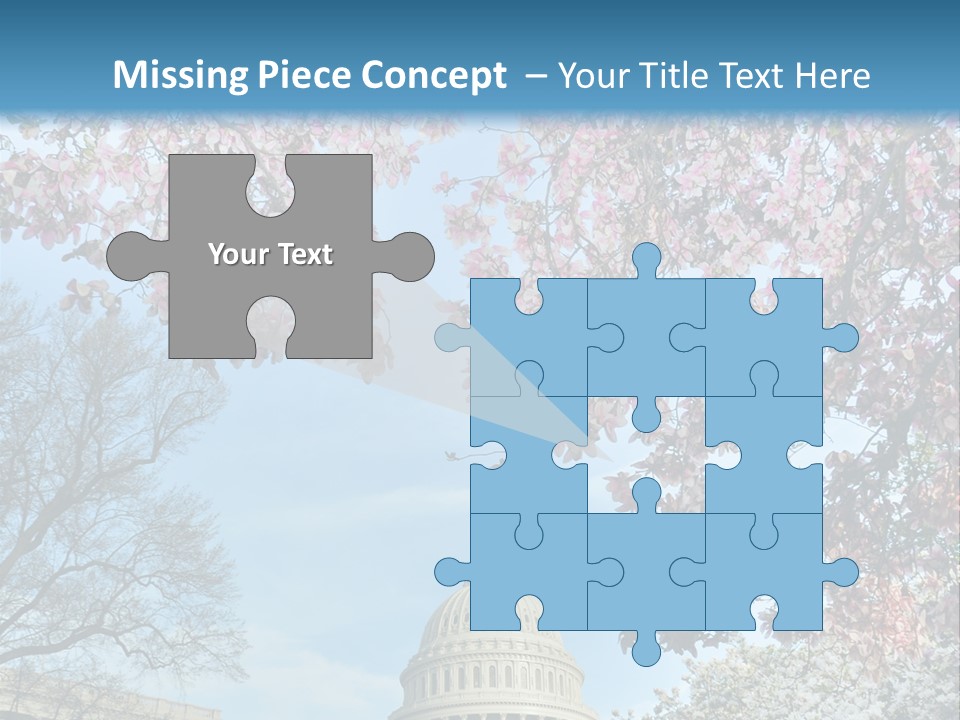 Memorial Downtown Politicians PowerPoint Template