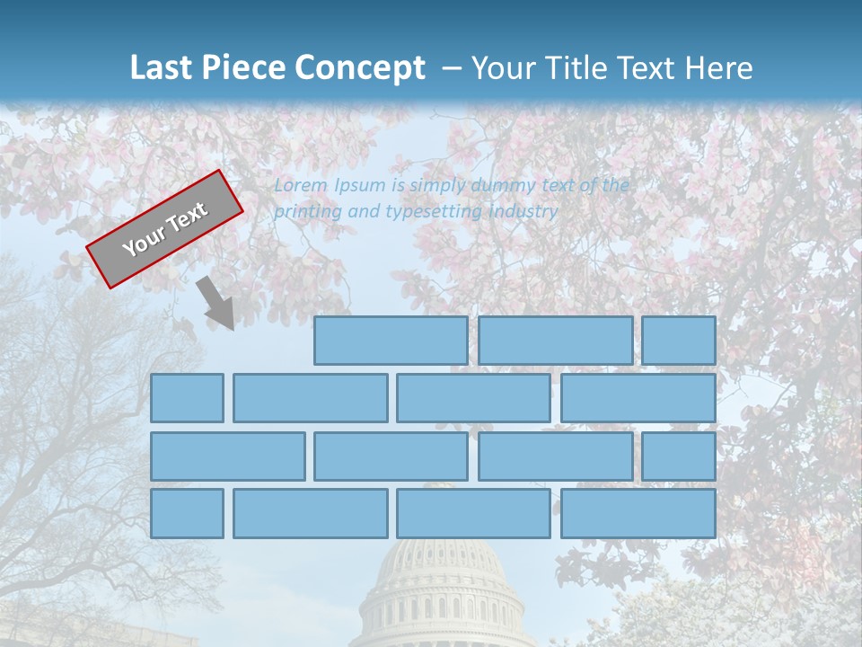 Memorial Downtown Politicians PowerPoint Template