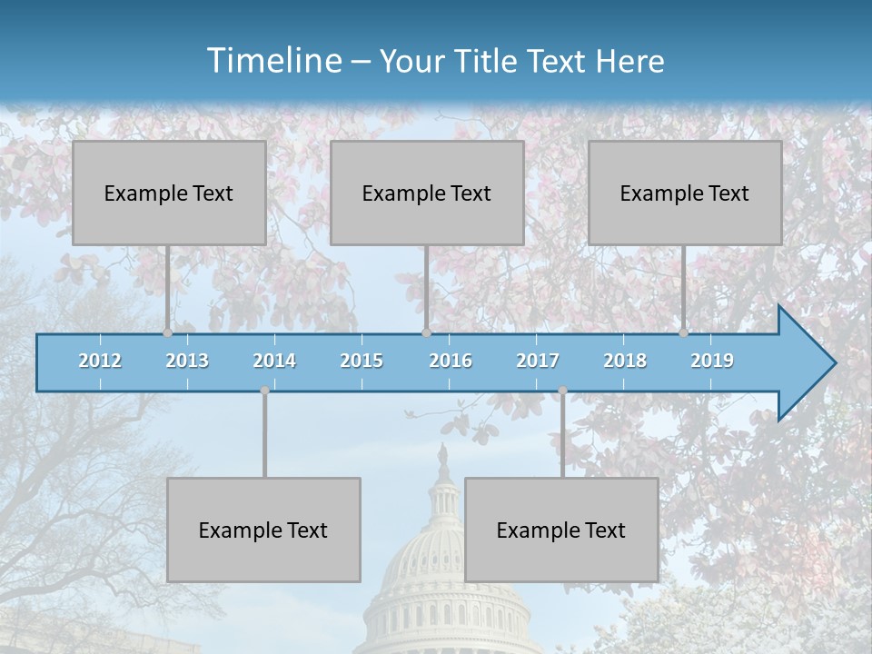 Memorial Downtown Politicians PowerPoint Template