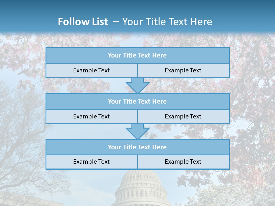 Memorial Downtown Politicians PowerPoint Template