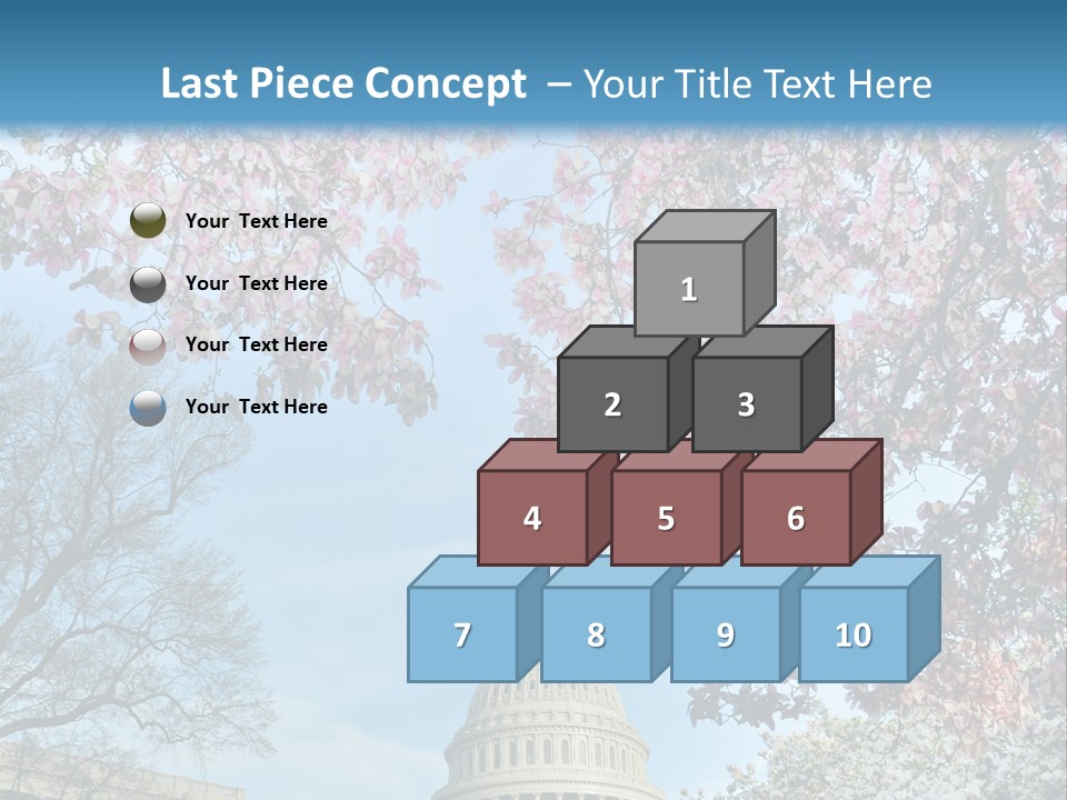 Memorial Downtown Politicians PowerPoint Template