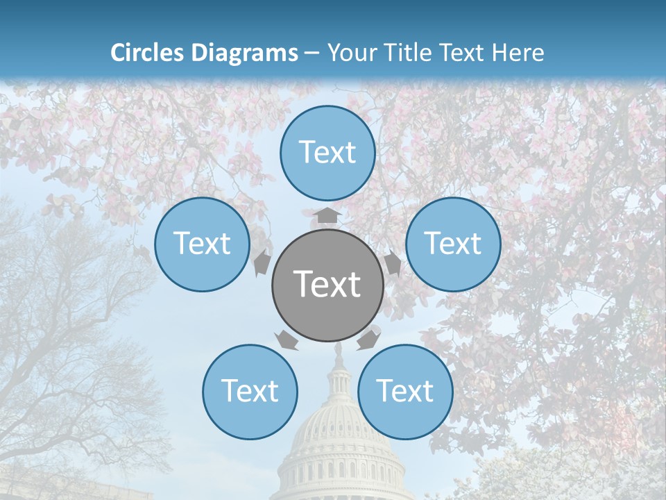 Memorial Downtown Politicians PowerPoint Template