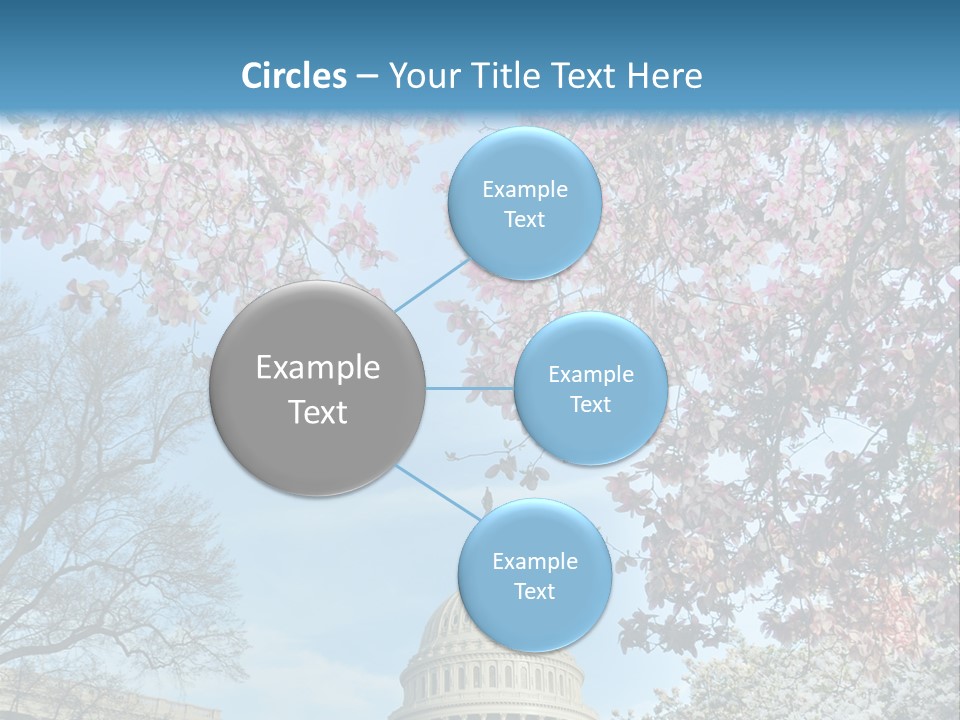 Memorial Downtown Politicians PowerPoint Template