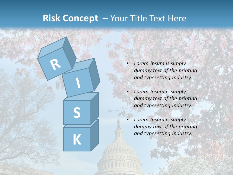 Memorial Downtown Politicians PowerPoint Template