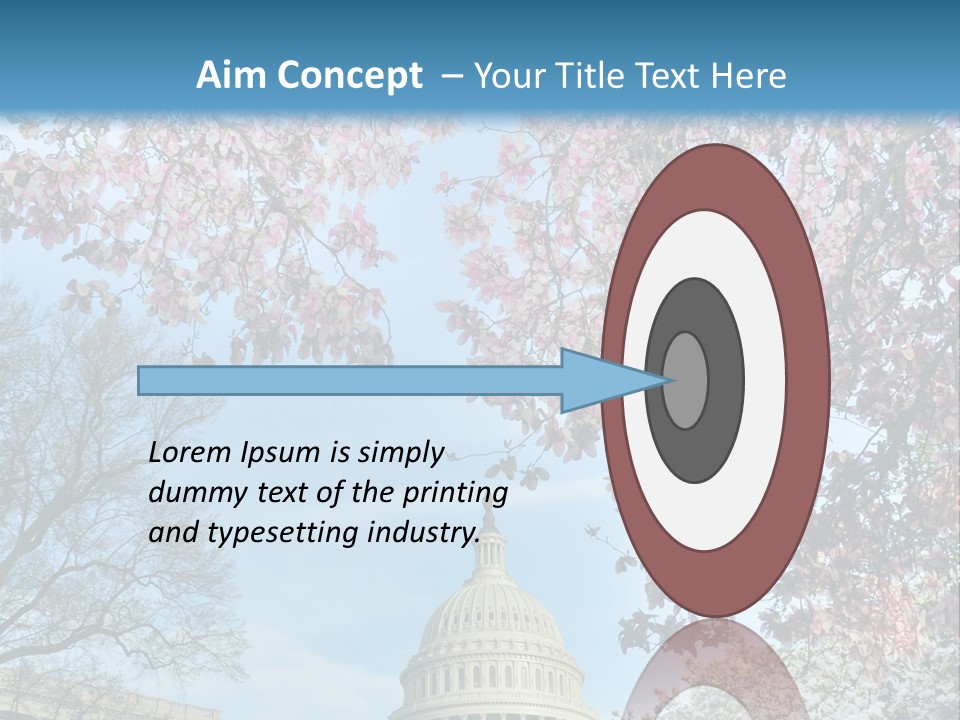 Memorial Downtown Politicians PowerPoint Template