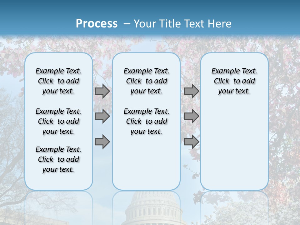 Memorial Downtown Politicians PowerPoint Template