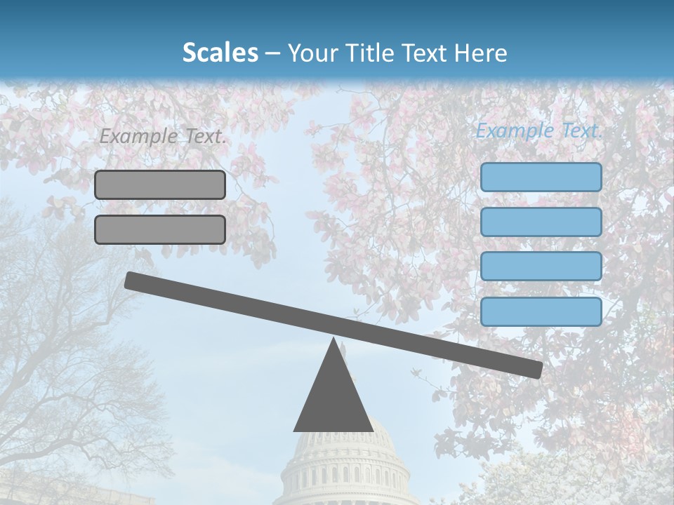 Memorial Downtown Politicians PowerPoint Template