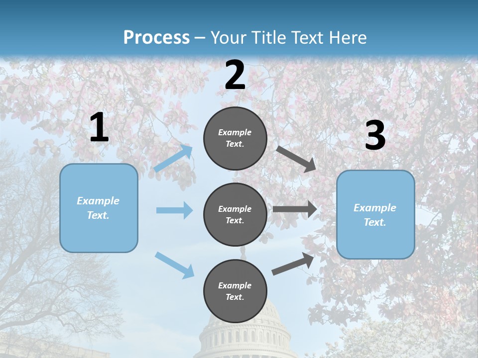 Memorial Downtown Politicians PowerPoint Template