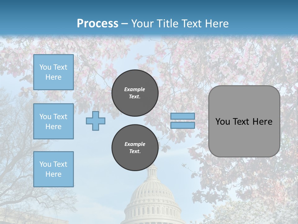 Memorial Downtown Politicians PowerPoint Template