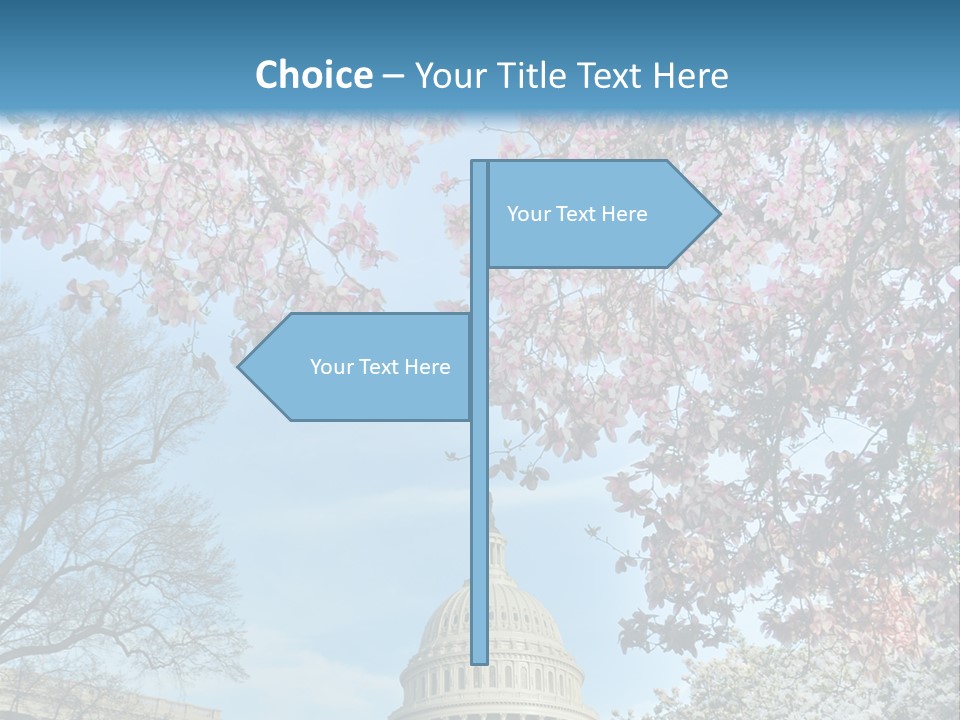 Memorial Downtown Politicians PowerPoint Template