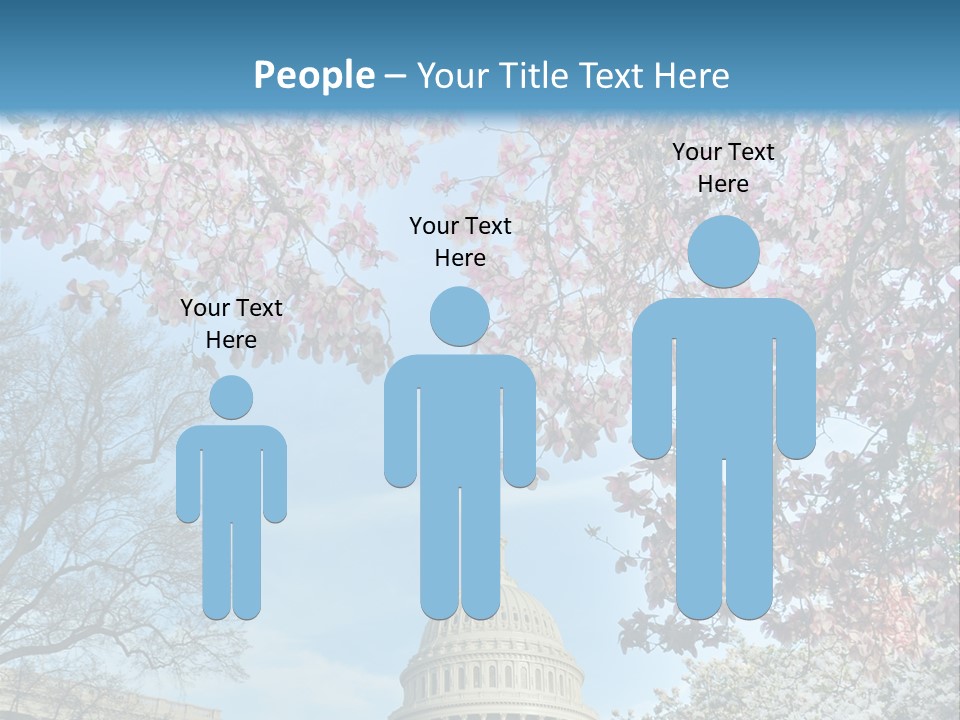 Memorial Downtown Politicians PowerPoint Template