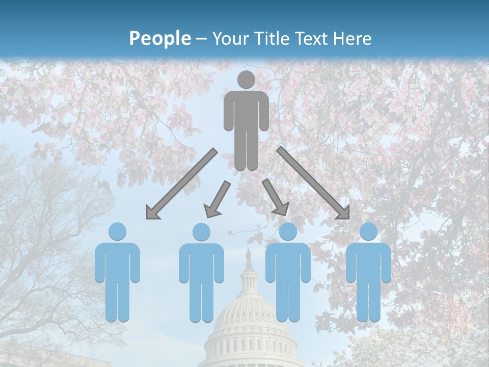 Memorial Downtown Politicians PowerPoint Template