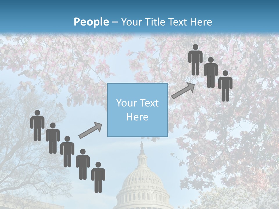 Memorial Downtown Politicians PowerPoint Template