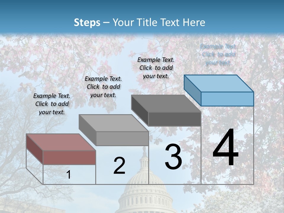 Memorial Downtown Politicians PowerPoint Template