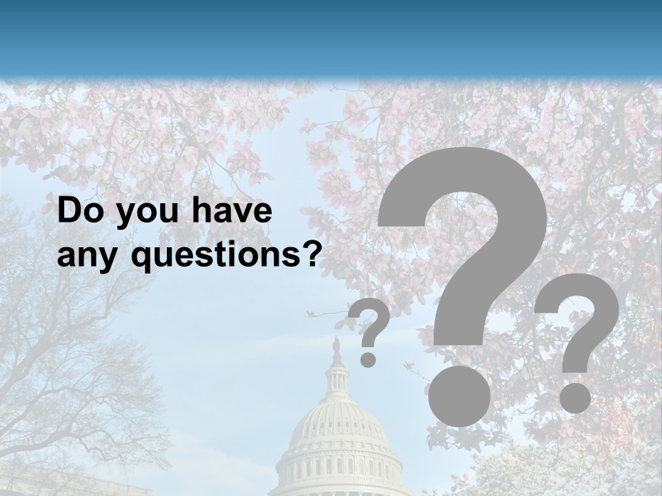 Memorial Downtown Politicians PowerPoint Template