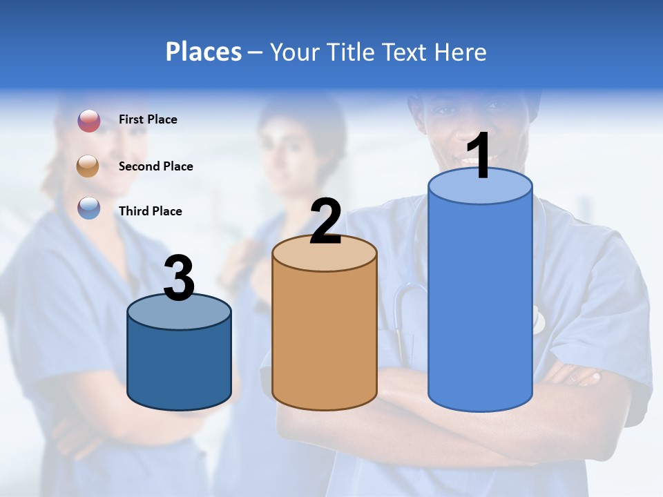 Illness Group Team PowerPoint Template