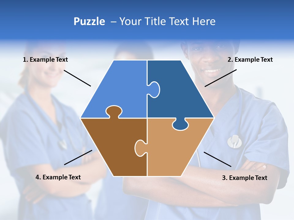 Illness Group Team PowerPoint Template