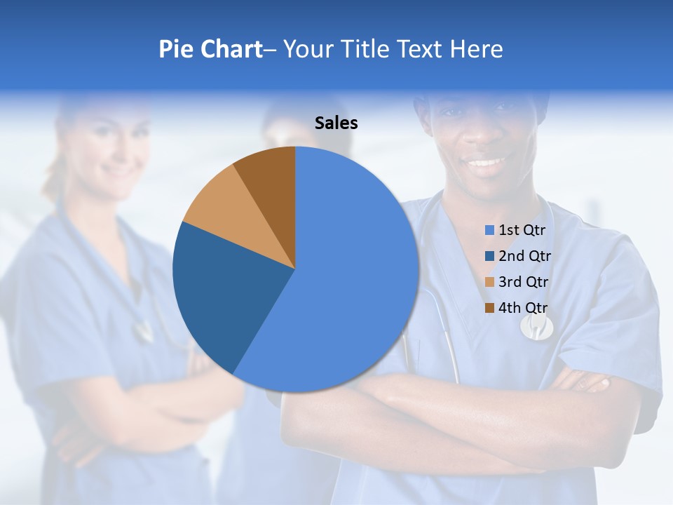 Illness Group Team PowerPoint Template