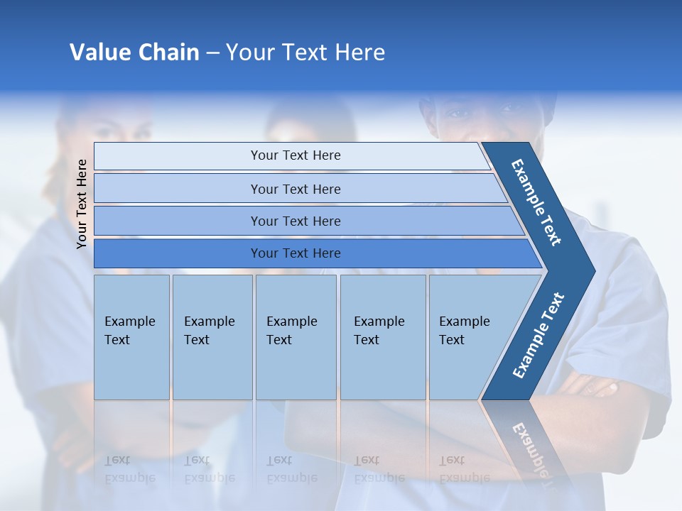 Illness Group Team PowerPoint Template