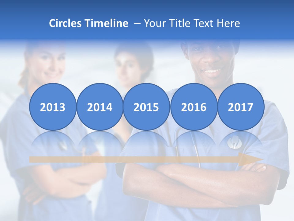 Illness Group Team PowerPoint Template