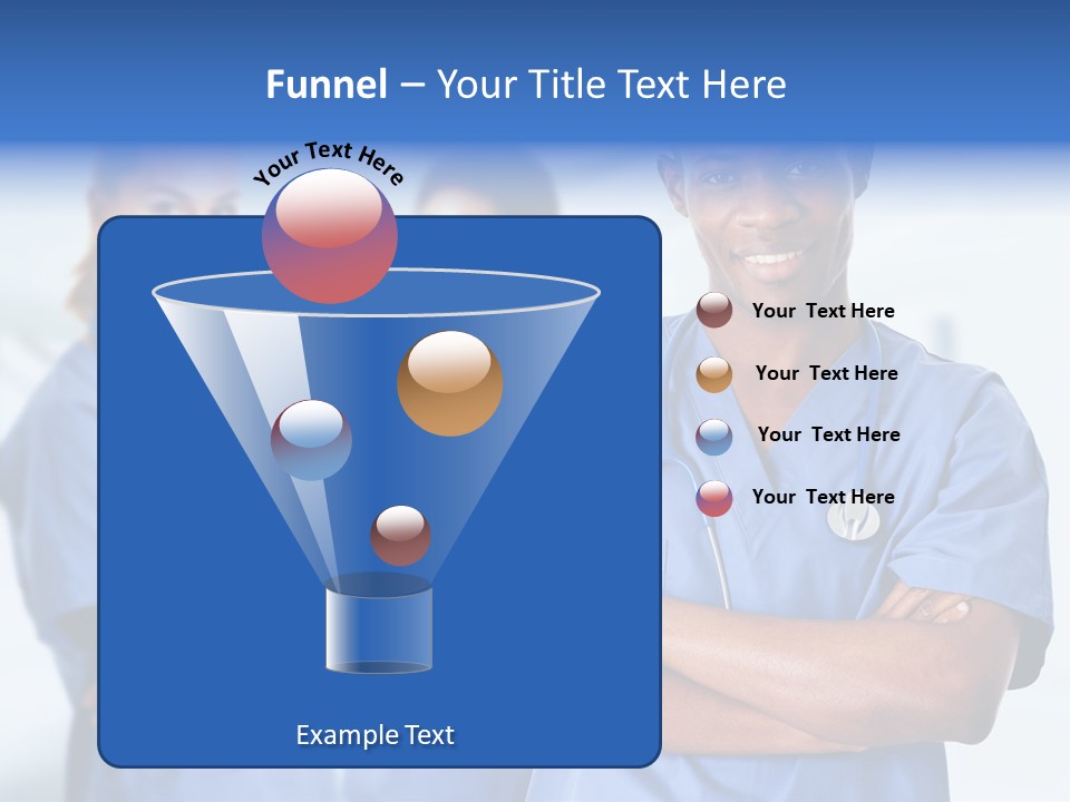 Illness Group Team PowerPoint Template