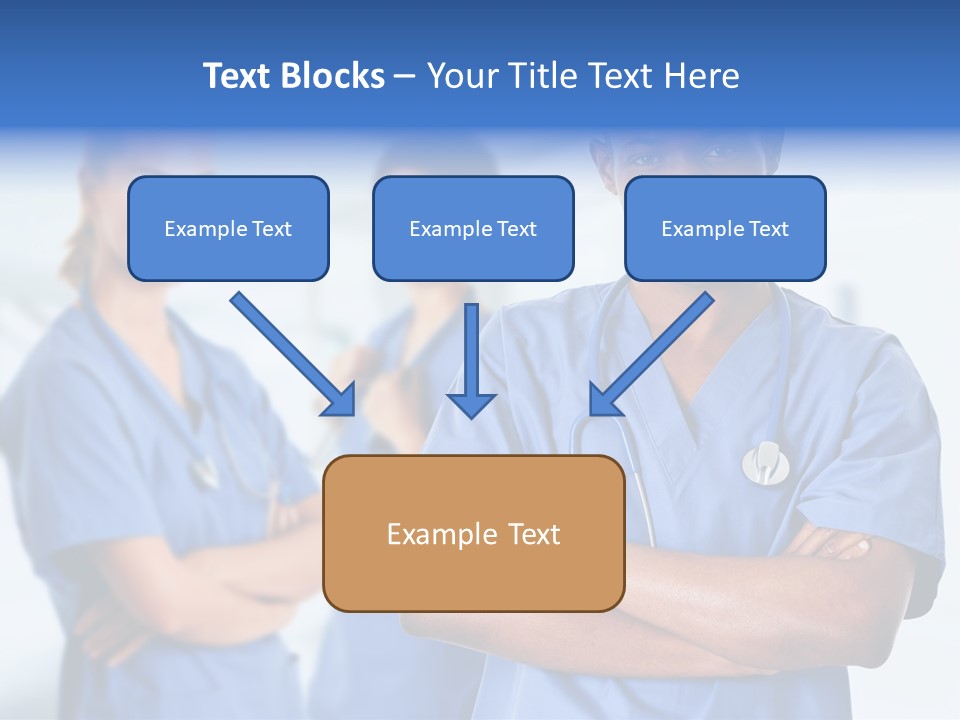 Illness Group Team PowerPoint Template