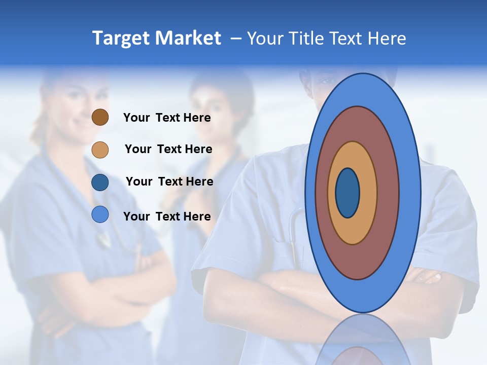 Illness Group Team PowerPoint Template