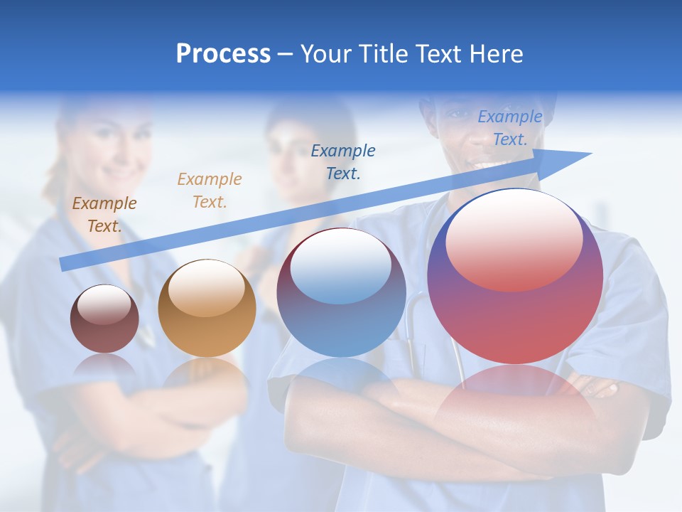 Illness Group Team PowerPoint Template