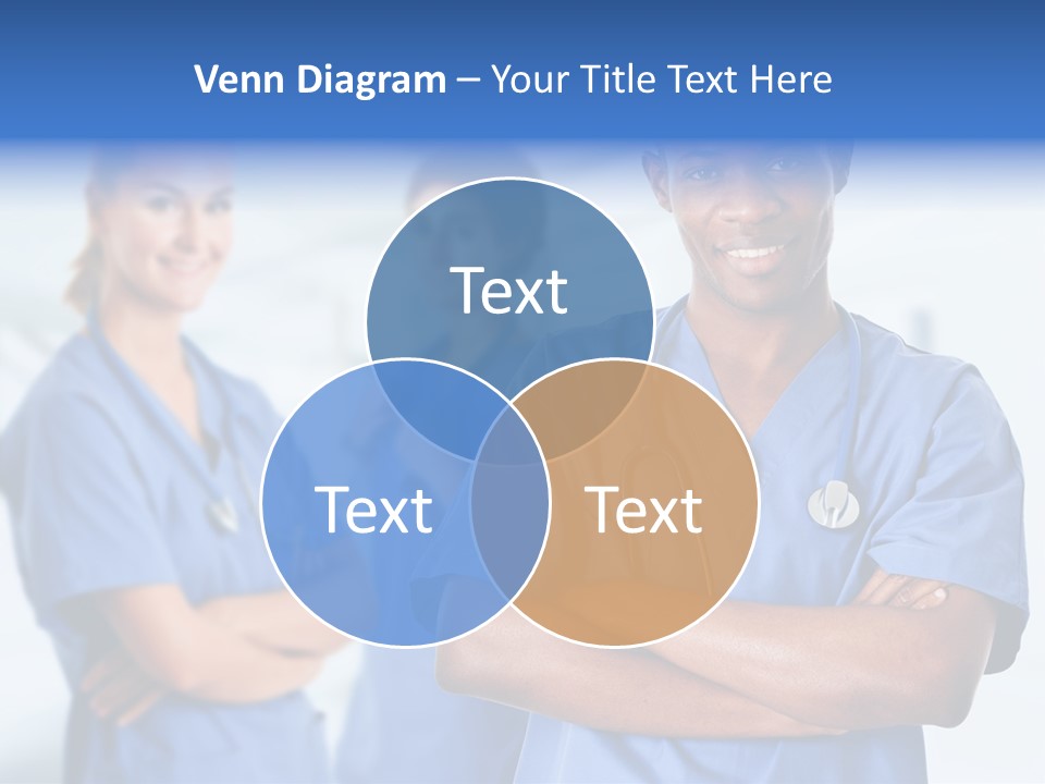 Illness Group Team PowerPoint Template