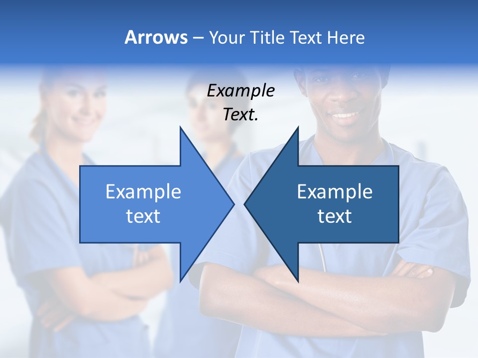 Illness Group Team PowerPoint Template